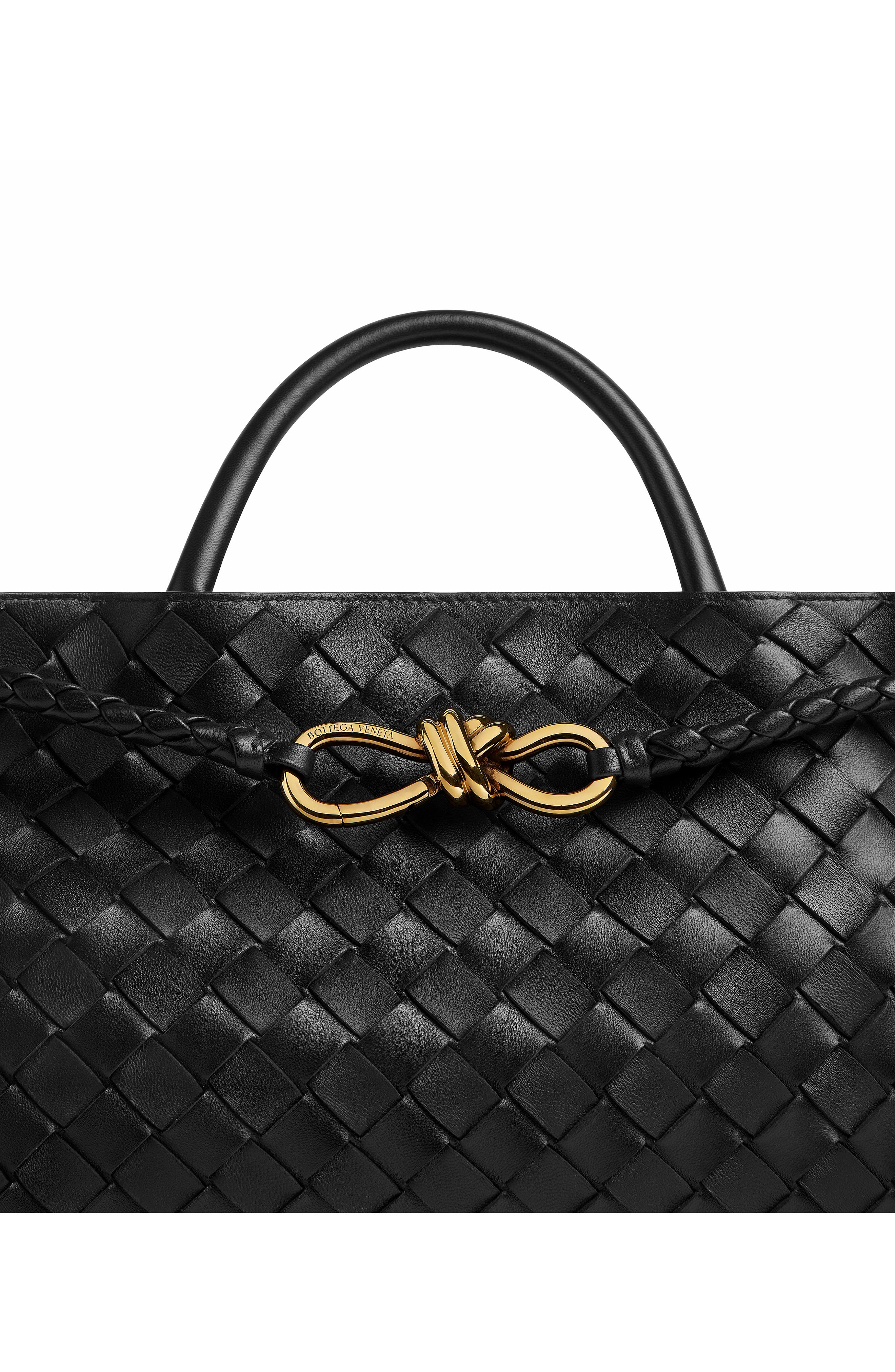 Bottega Veneta Small Andiamo Intrecciato Leather Shoulder Bag, Alternate, color, 