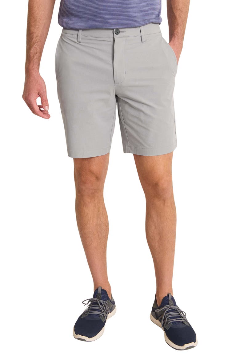 Barbados Pro 9-Inch Flat Front IslandZone® Shorts, Main, color, BALA SHARK
