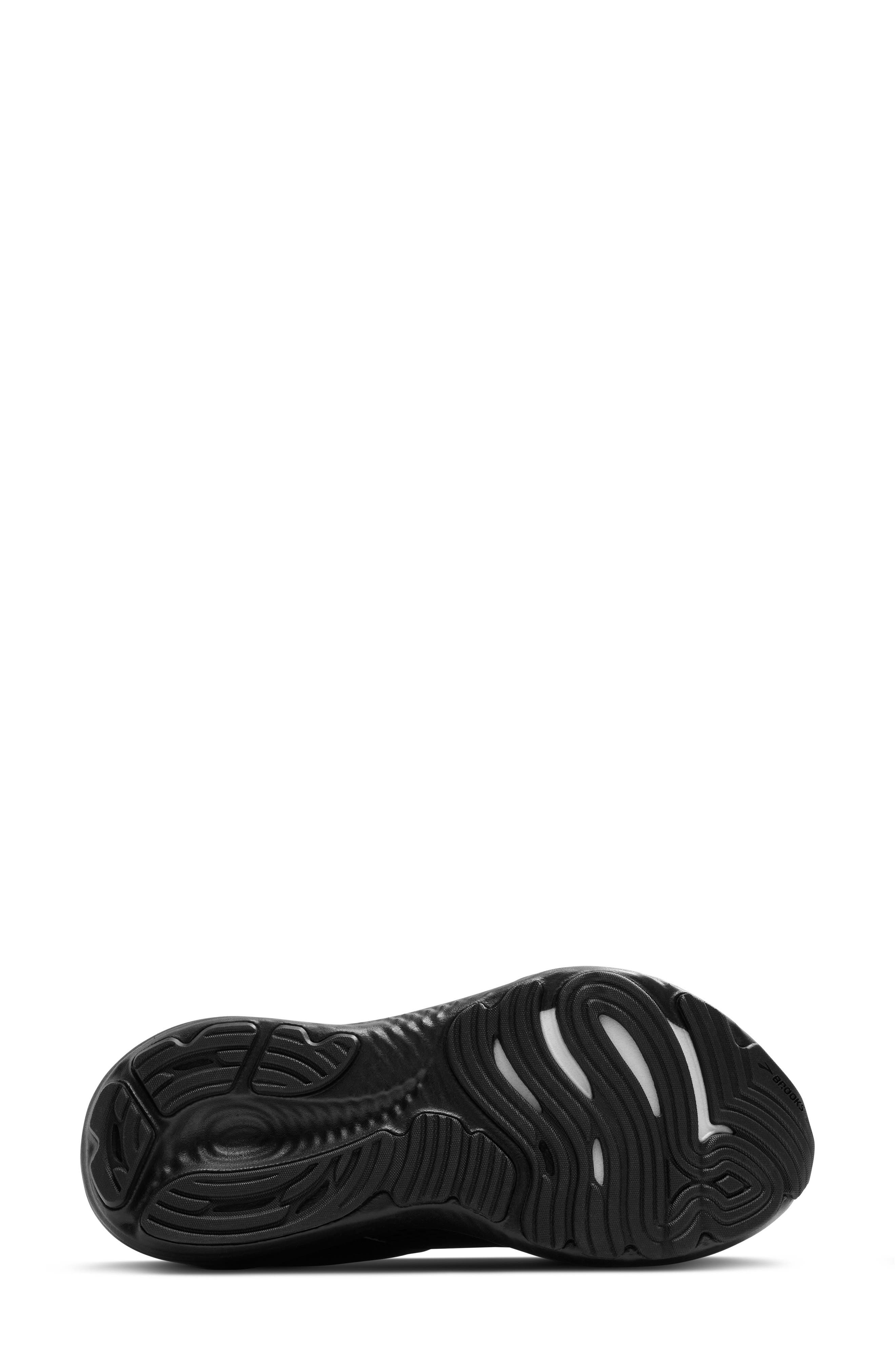 Brooks Glycerin 22 Running Shoe, Alternate, color, Black/ Black/ Ebony