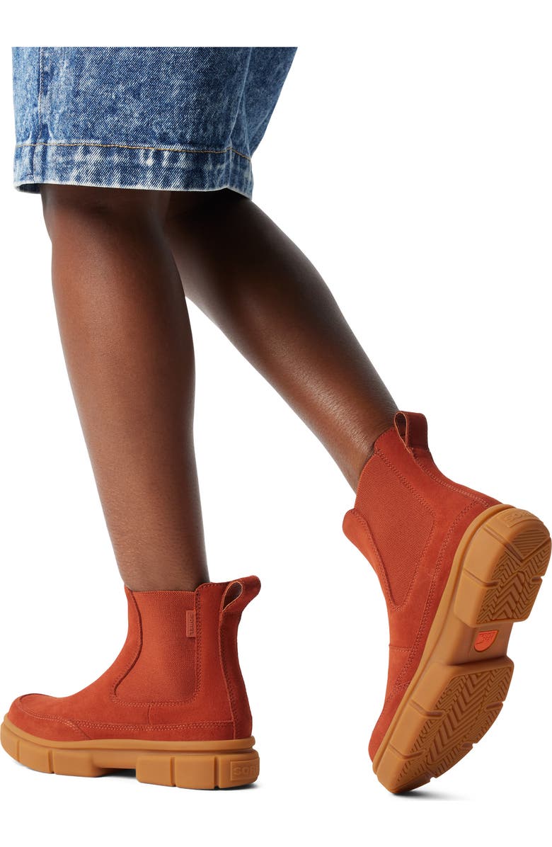 SOREL Explorer Chelsea Boot, Alternate, color, Sanguine/ Gum 2