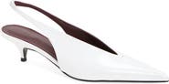 Proenza Schouler Slash Pointed Toe Slingback Pump