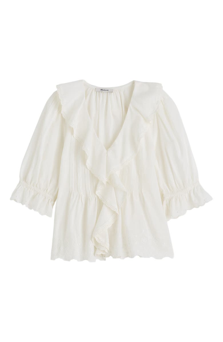 Madewell The Blaire Top, Alternate, color, White
