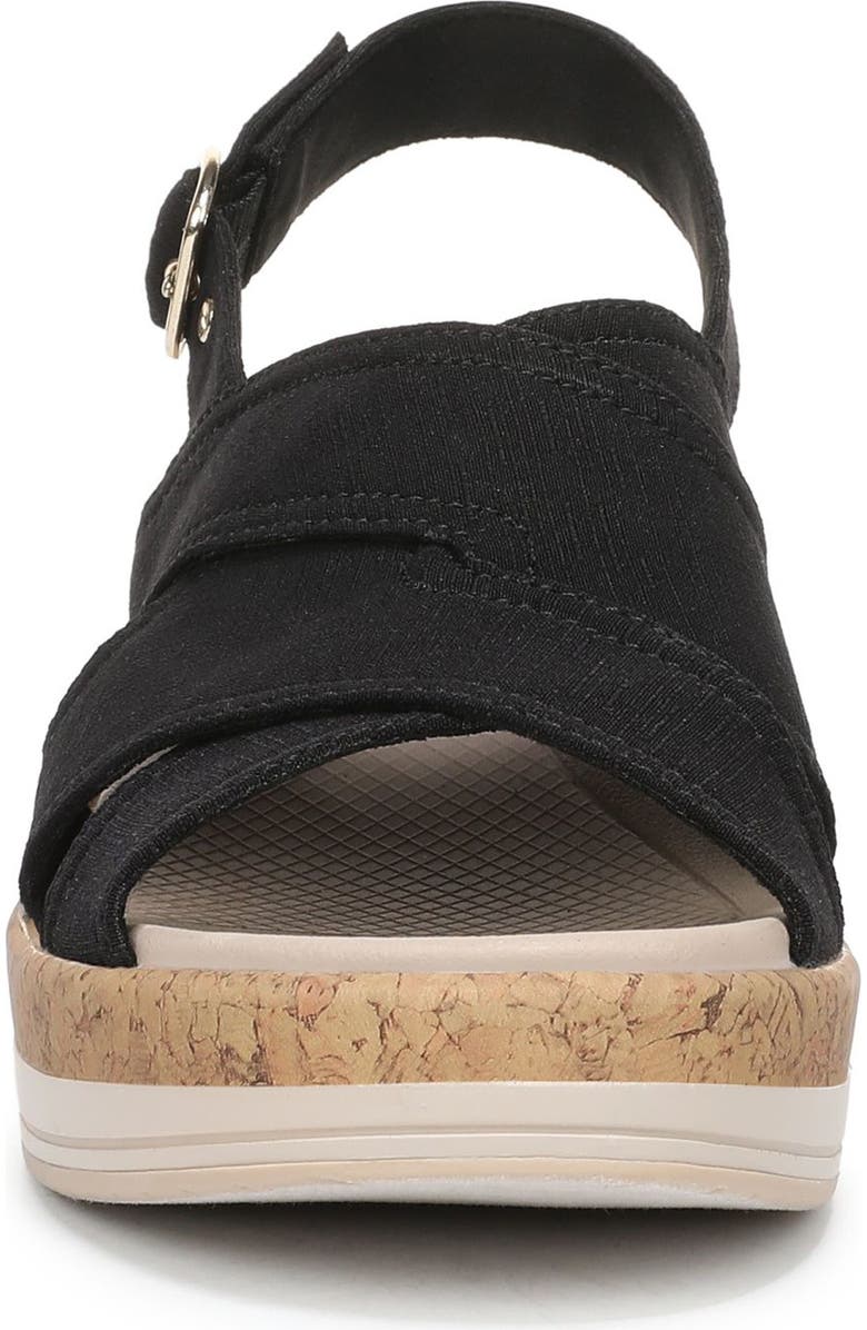 LifeStride Rye Slingback Sandal - Wide Widths Available, Alternate, color, Black