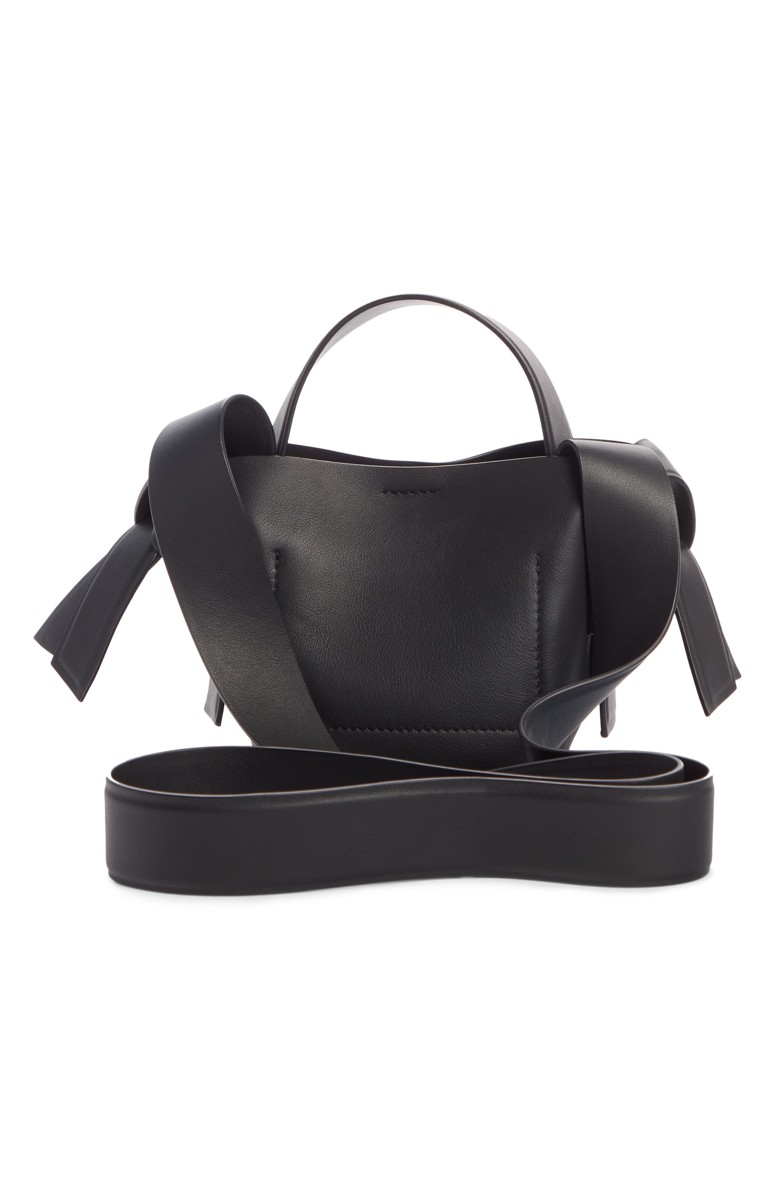 Acne Studios Micro Musubi Crossbody Bag, Alternate, color, 