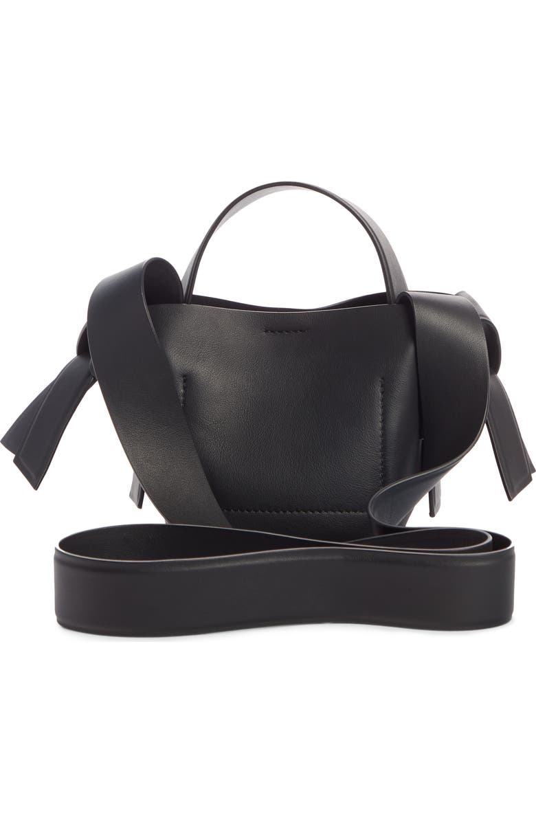 Acne Studios Micro Musubi Crossbody Bag, Alternate, color,