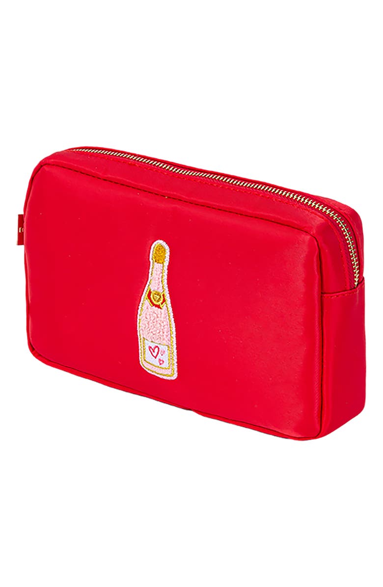 Bloc Bags Medium Champagne Bottle Cosmetics Bag, Alternate, color, 