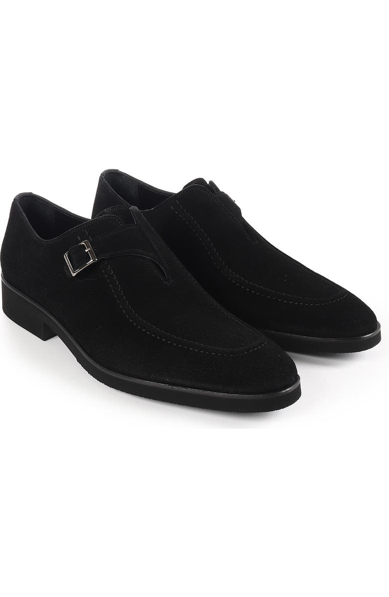 VELLAPAIS Amarillo Monk Shoe, Alternate, color, Black