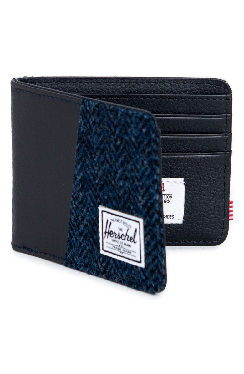 Herschel Supply Co. 'Hank' Harris Tweed Bifold Wallet, Alternate, color, 
