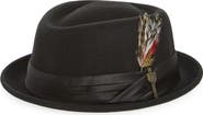 Brixton Stout Pork Pie Wool Hat