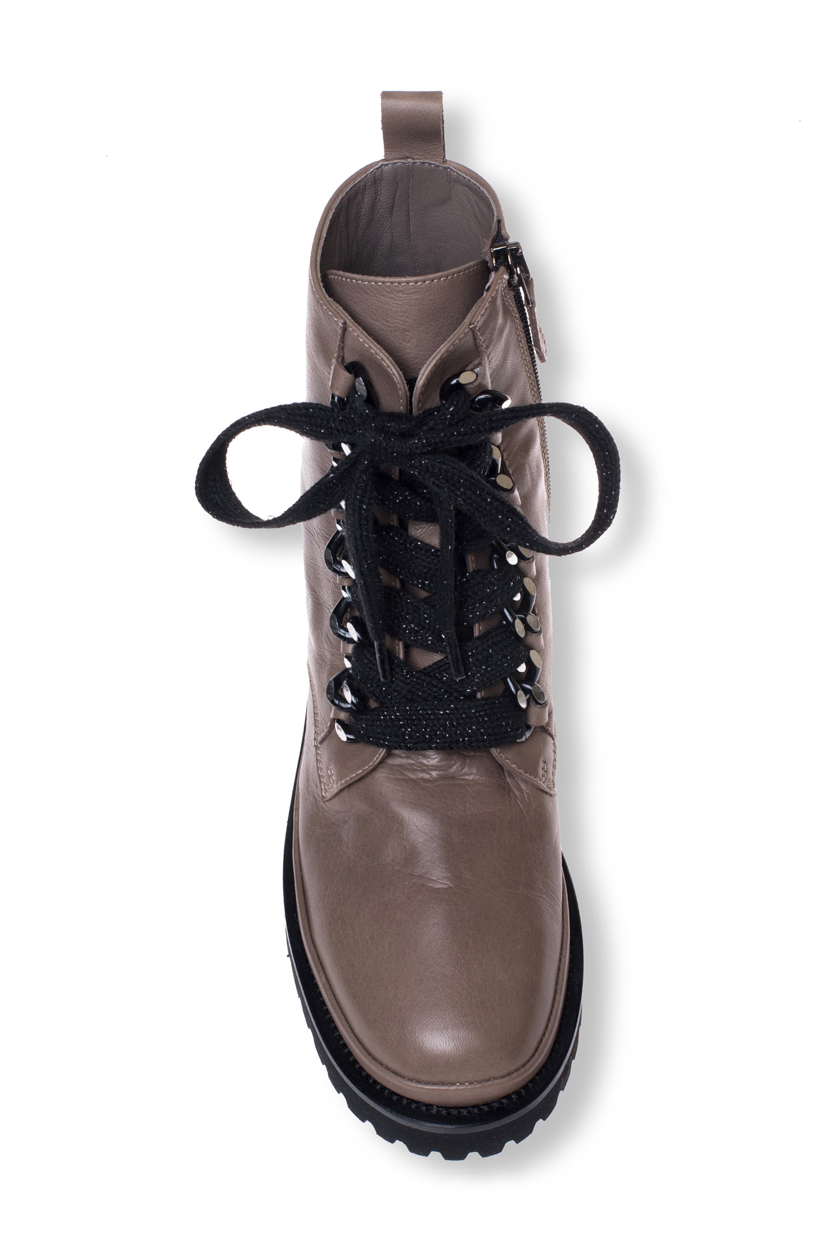 Ron White Roxanna Weatherproof Combat Boot, Alternate, color, Porcini