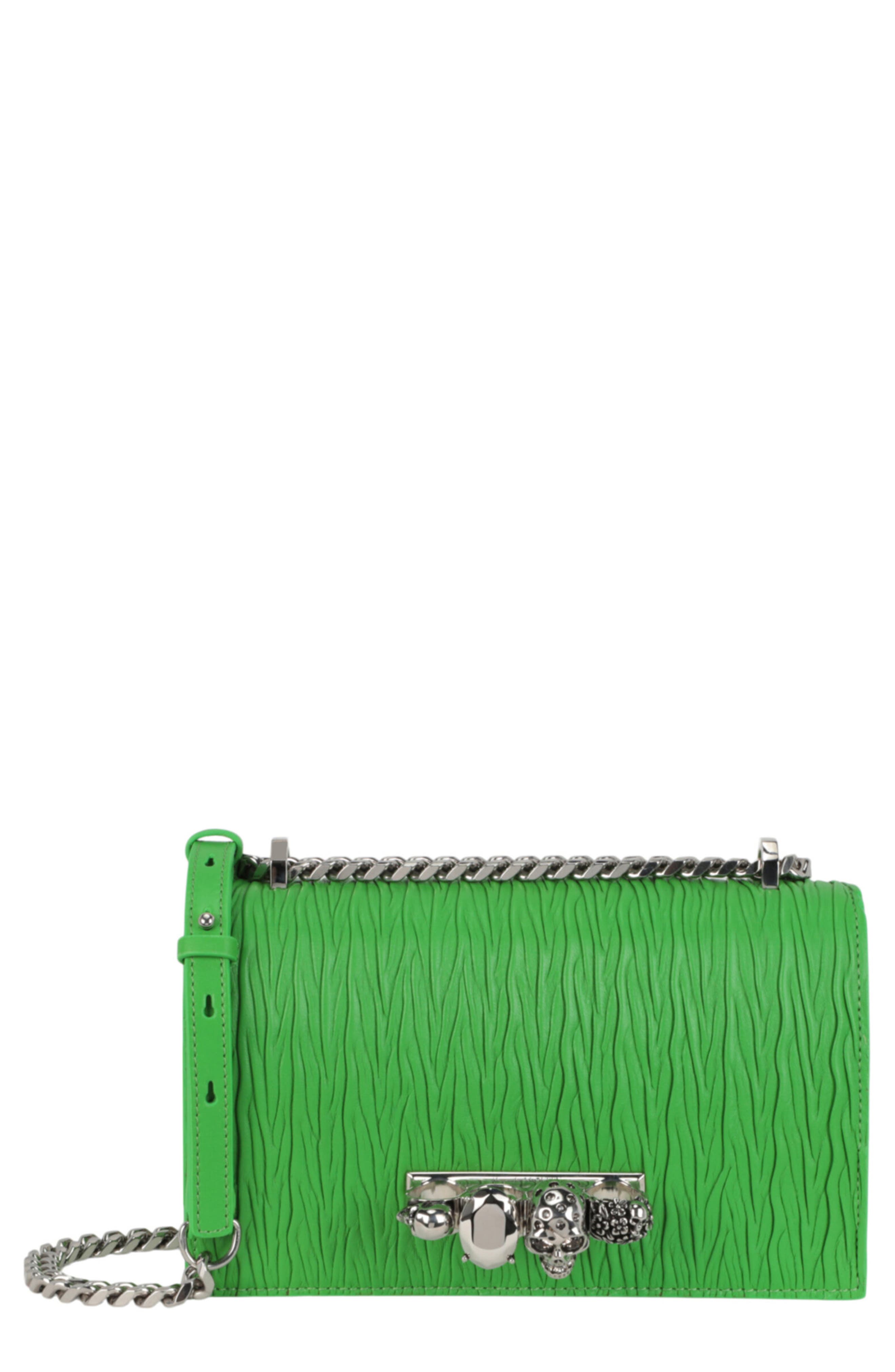 Alexander McQueen Puma Small Jeweled Crossbody Bag