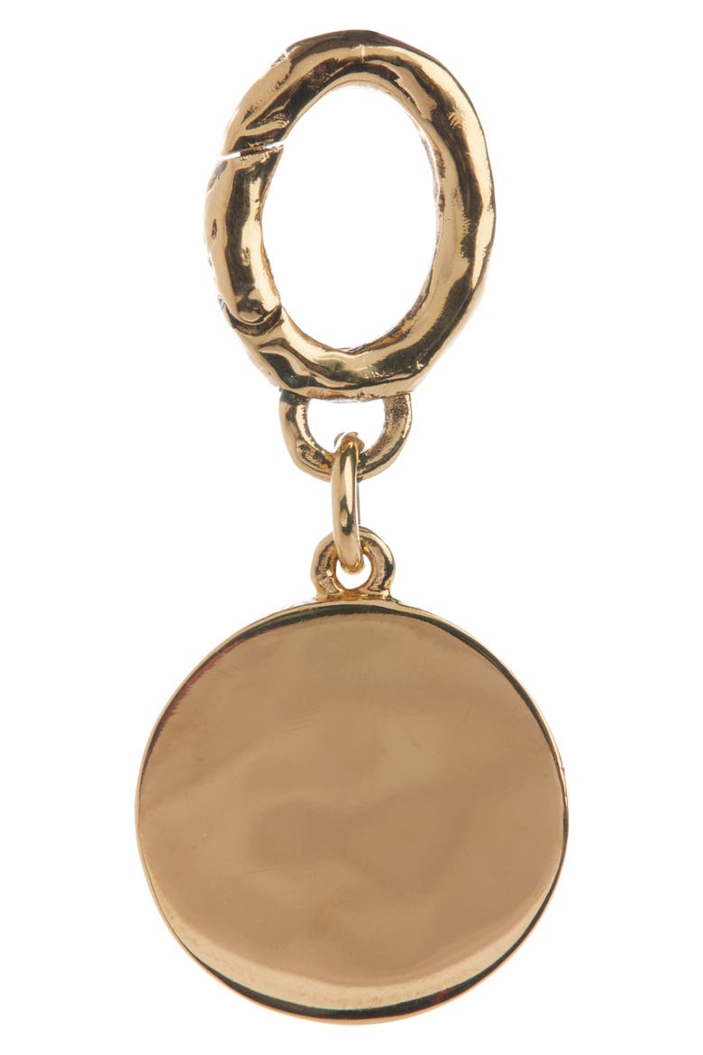 Small Dove Medal Charm, Alternate, color, 7006 PATINATED GOLD