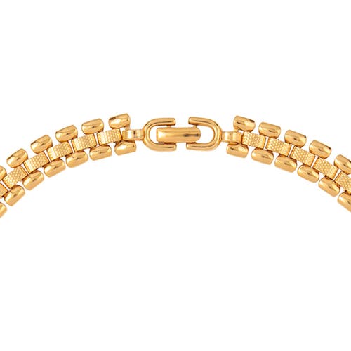 Susan Caplan 1980s Vintage Monet Watchband Collar