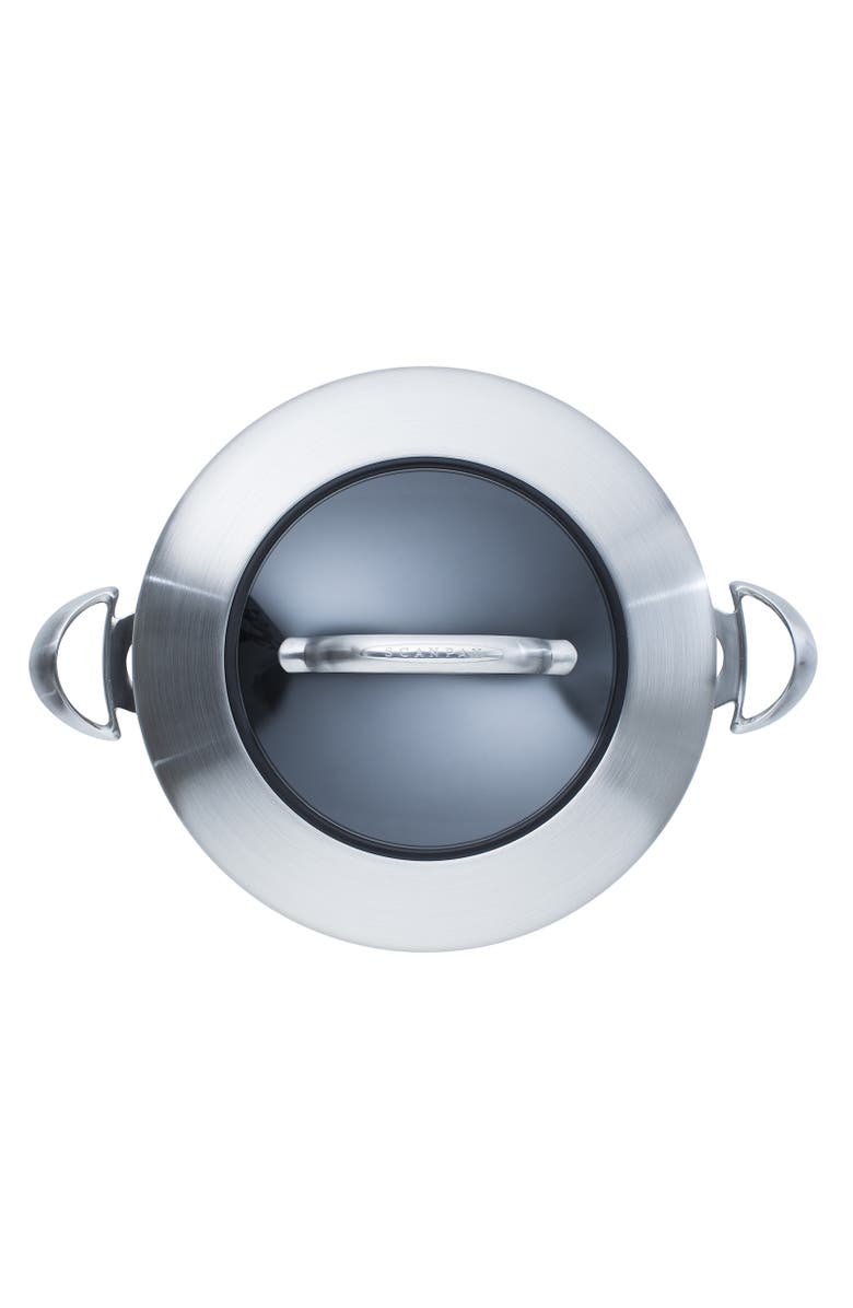 Scanpan CTX 12.75 Inch Nonstick Chef's Pan, 5.25 Quart, Stainless Steel, Alternate, color, Silver