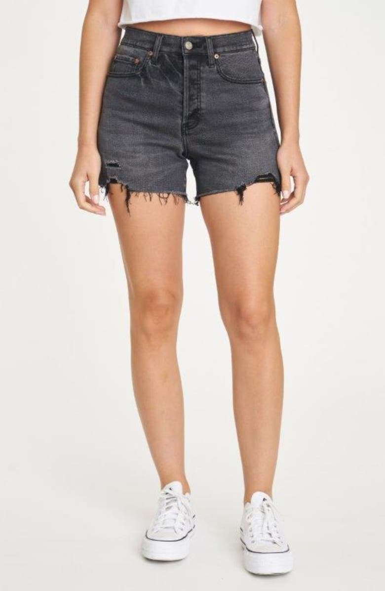 DAZE Bottom Line Cutoff Denim Short, Main, color, 