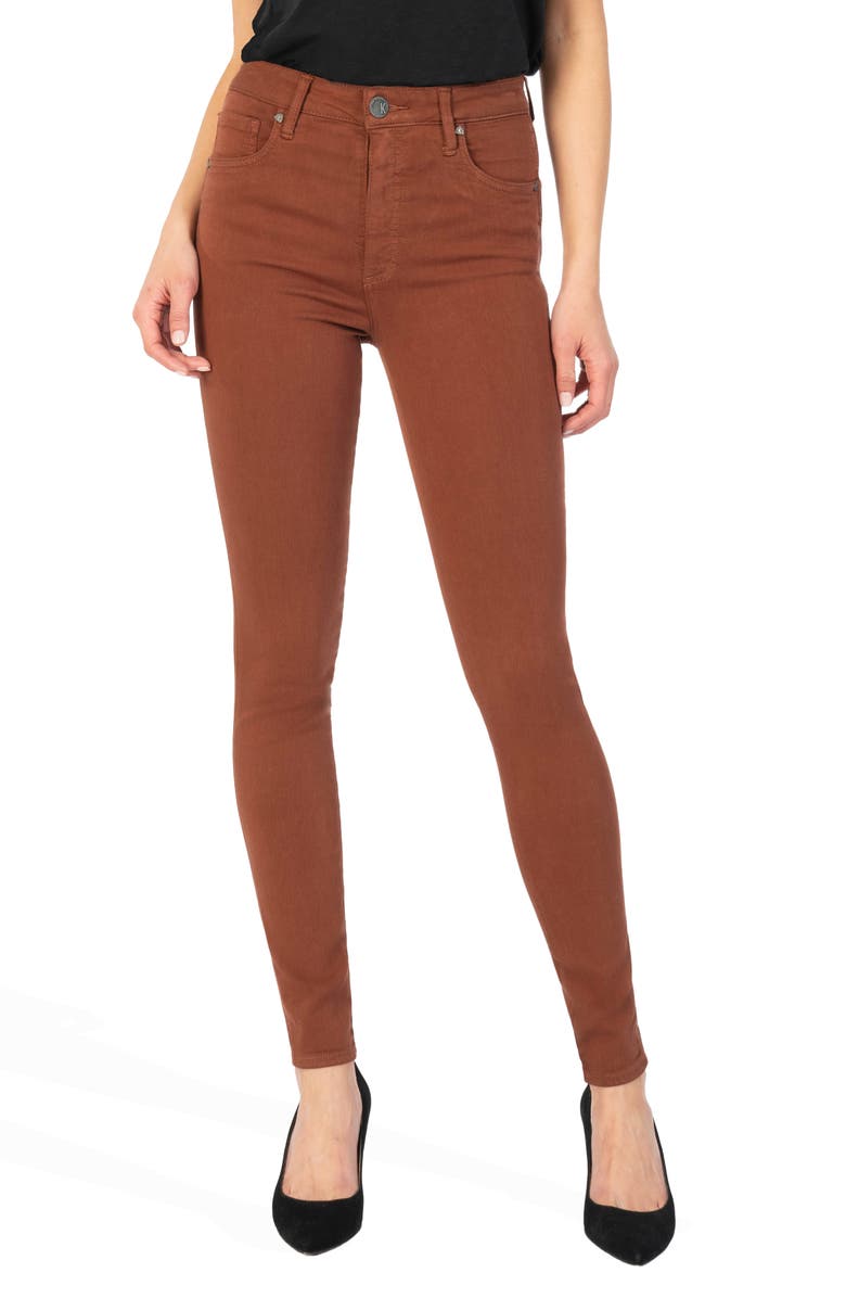 KUT from the Kloth Mia High Rise Toothpick Skinny Jeans, Main, color,