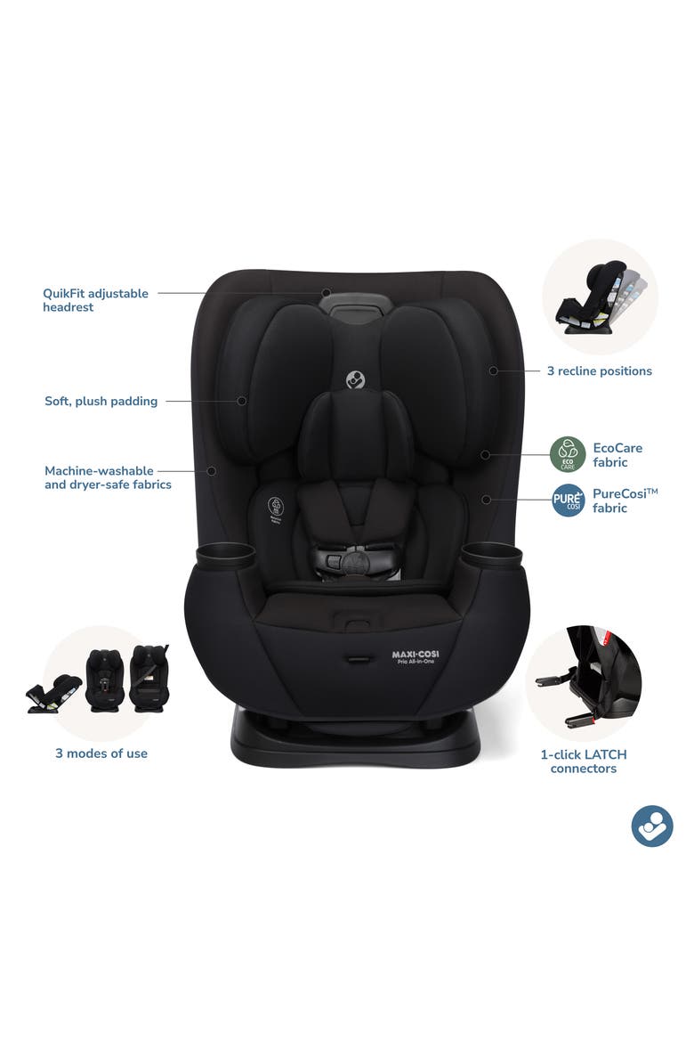 Pria™ All-in-1 Convertible Car Seat, Alternate, color, SEA STORM