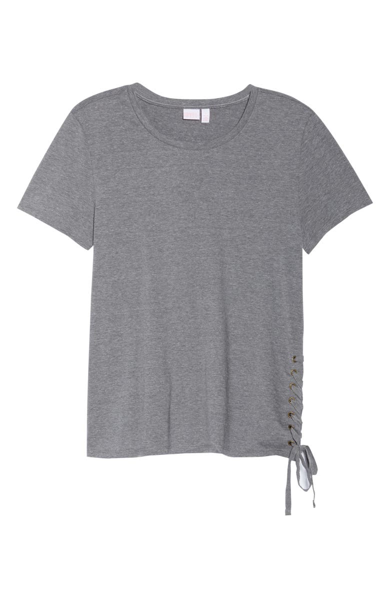Make + Model Lace-Up Side-Tie Tee, Alternate, color, 
