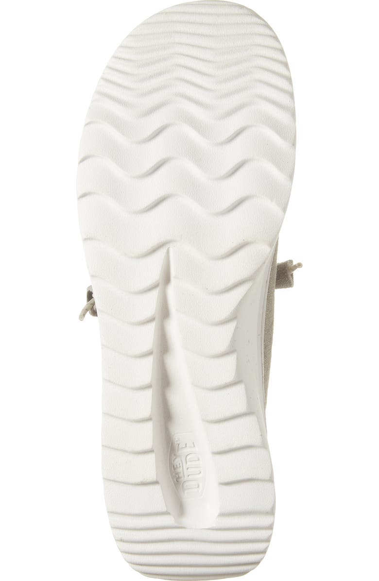 Hey Dude Wendy Peak Chambray Slip-On Moc Toe Shoe, Alternate, color,