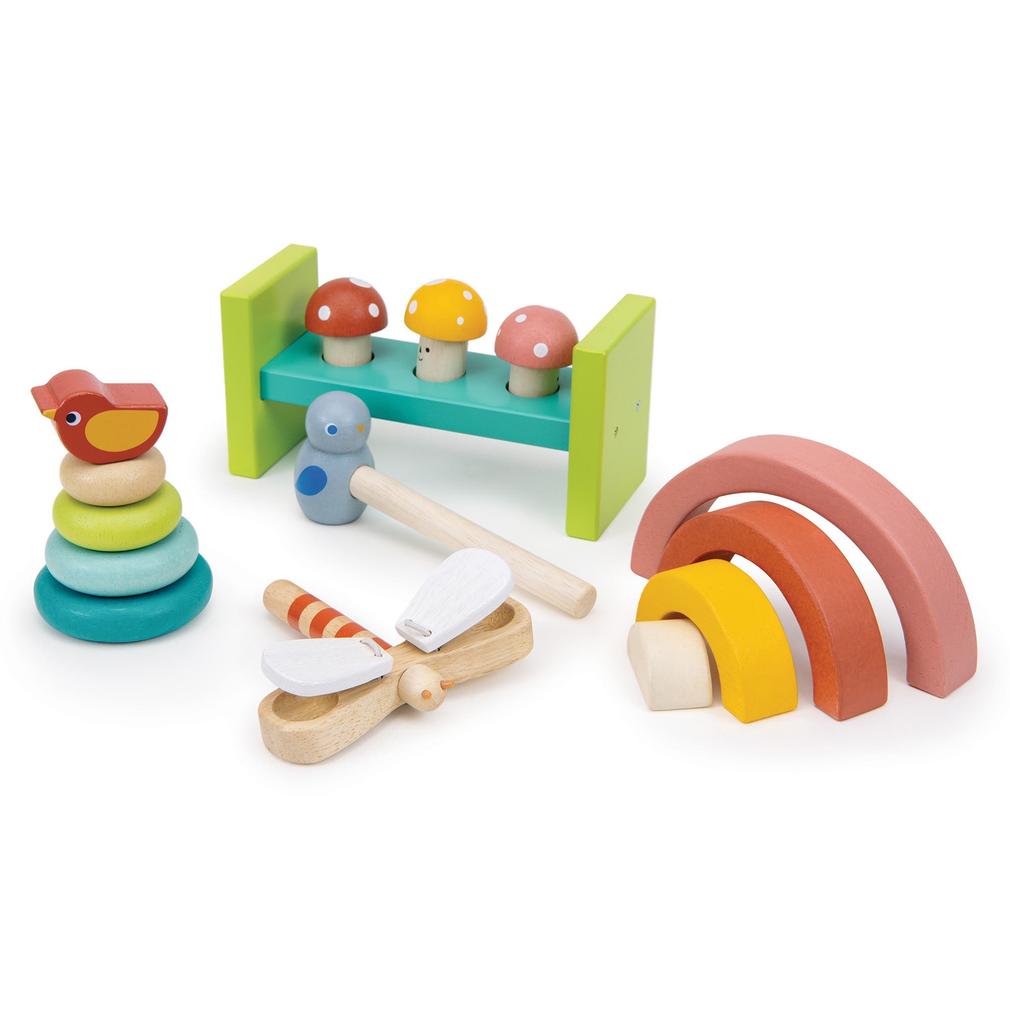 Mentari 18 Months Garden Playtime Set in Multi-Color 