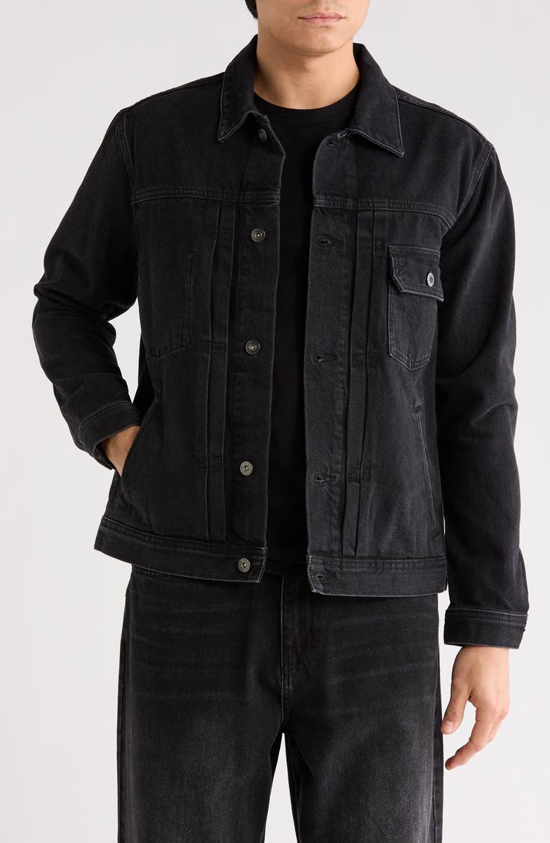 AG Sid Cotton Jacket, Main, color, Jet City