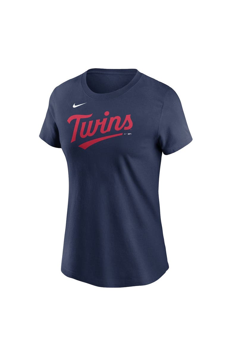 Nike Women's Nike Navy Minnesota Twins 2023 Wordmark T-Shirt, Alternate, color, 