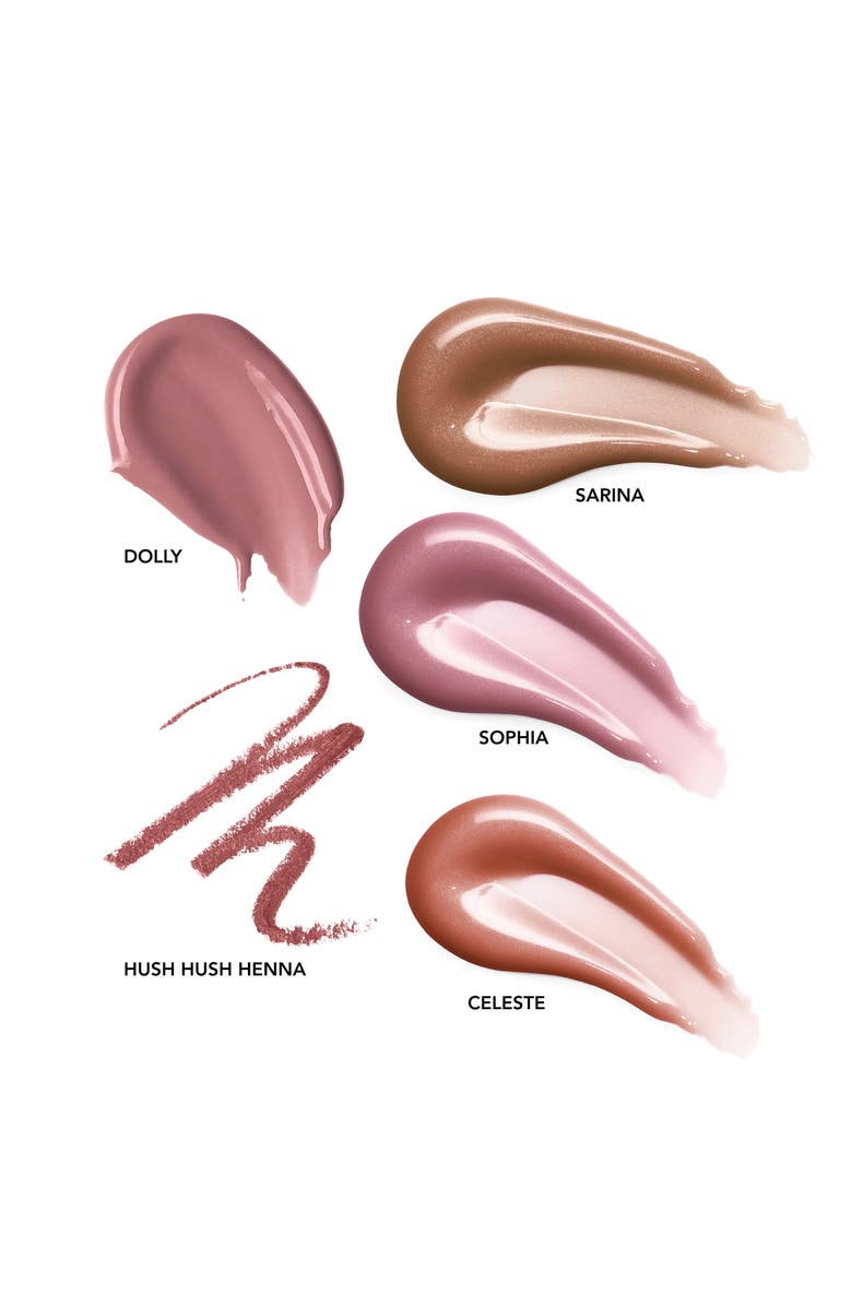 Buxom Babe Celebration Lip Gloss & Lip Liner Set $89 Value, Alternate, color, 