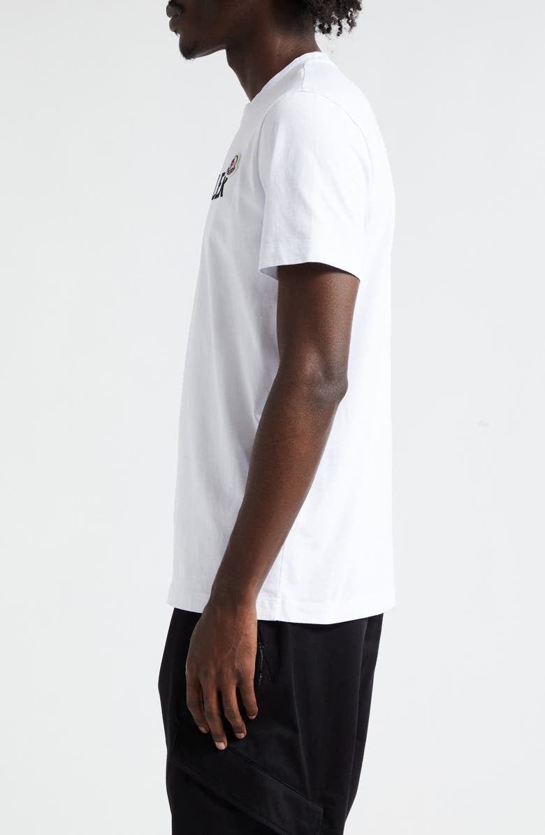 Moncler Logo Cotton Graphic T-Shirt, Alternate, color,