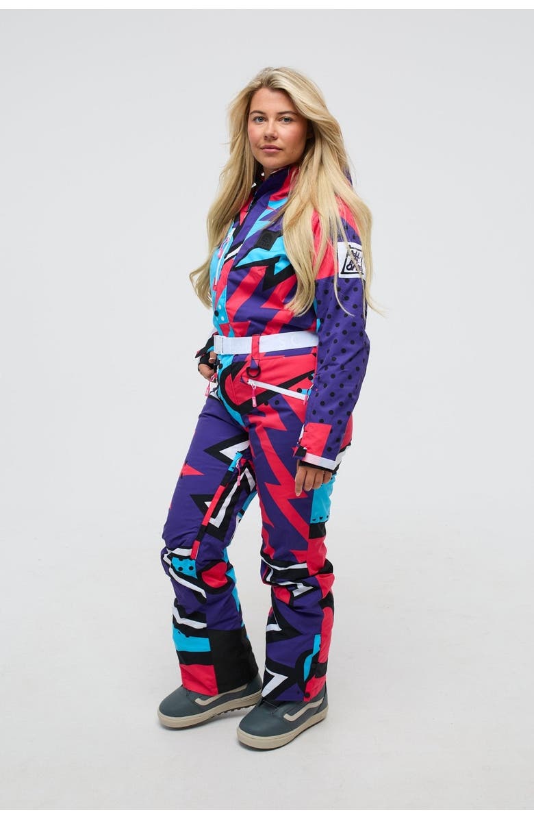 OOSC Fresh Prince Shaped Women's Ski Suit, Alternate, color, Multi-Colour
