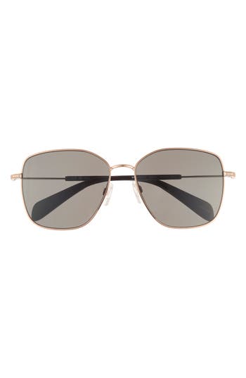 Rag & Bone 57mm Square Sunglasses