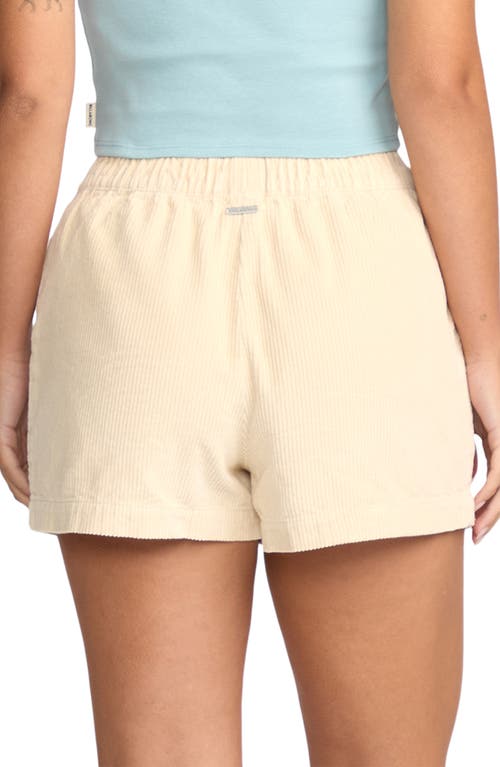 Billabong Sea Ya Cotton Corduroy Shorts In Neutral