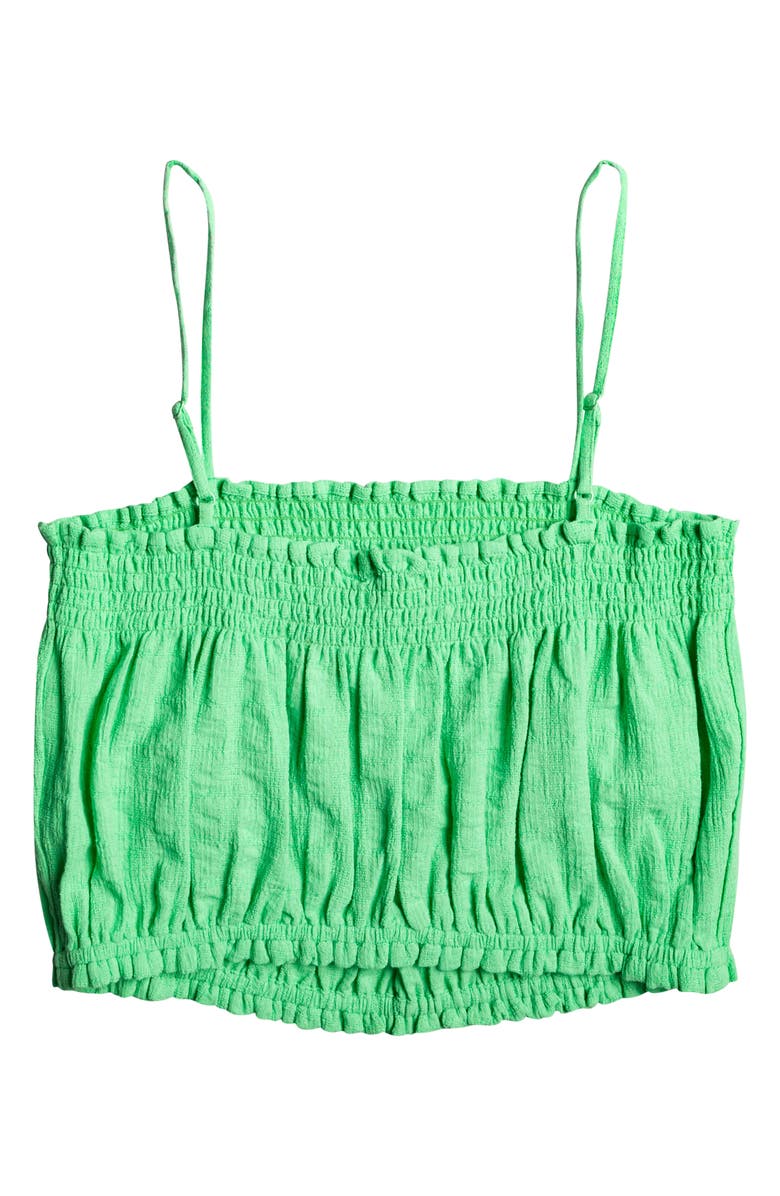 Roxy Cotton Gauze Crop Camisole, Alternate, color, 