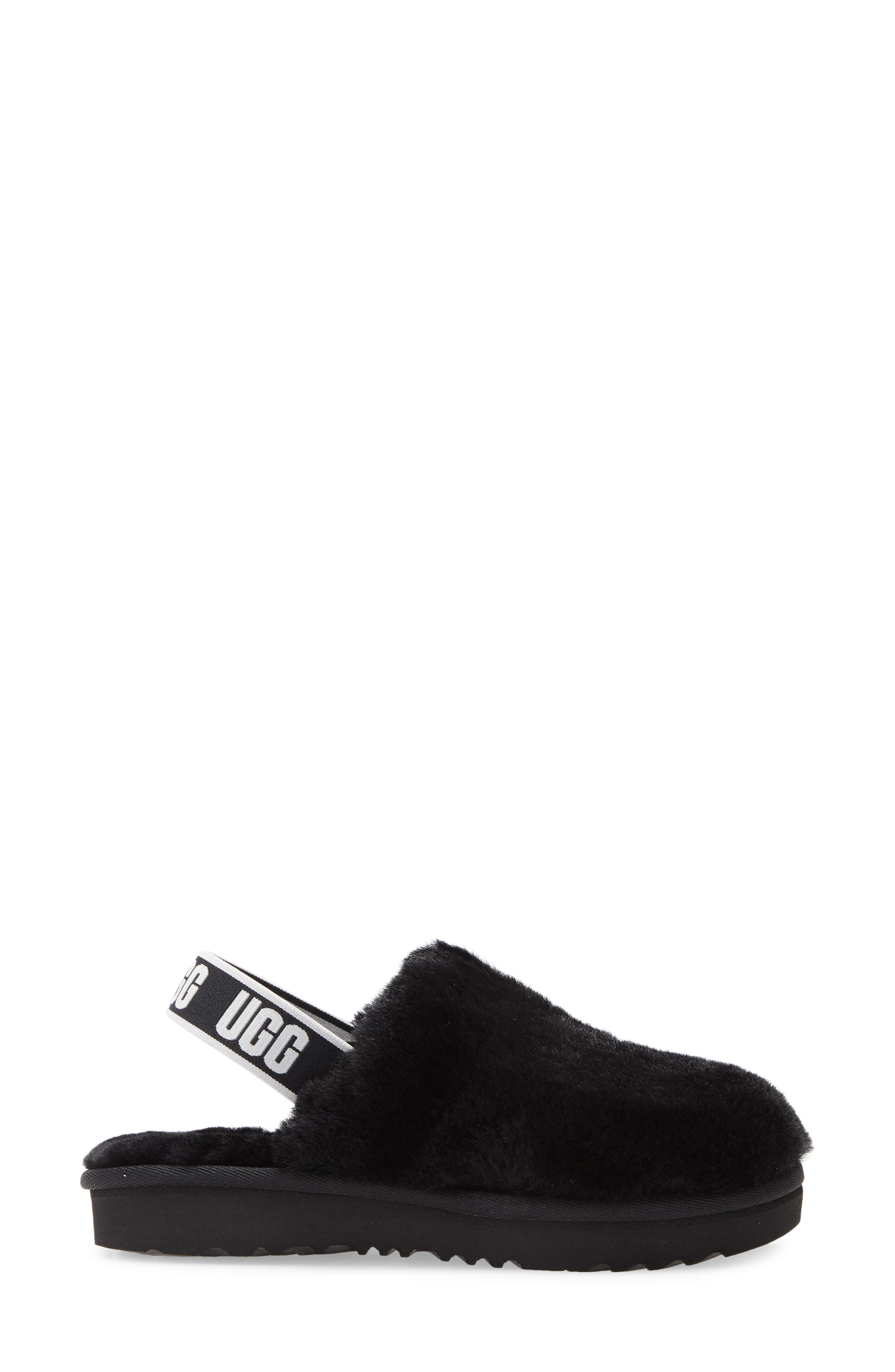 UGG<sup>®</sup> Fluff Yeah Genuine Shearling Clog, Alternate, color, 