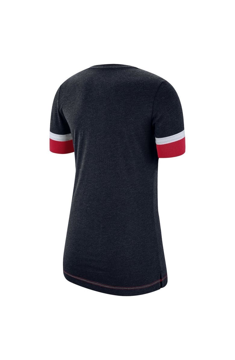 Nike Women's Nike Navy St. Louis Cardinals Mesh V-Neck T-Shirt, Alternate, color,