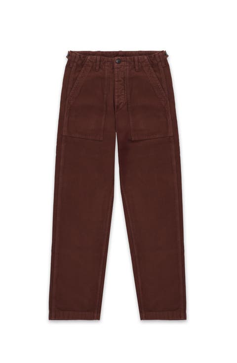 Wnewfatigue Moleskin Fatigue Trousers