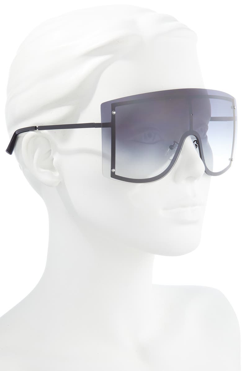 Rad + Refined 76mm Shield Sunglasses, Alternate, color, 