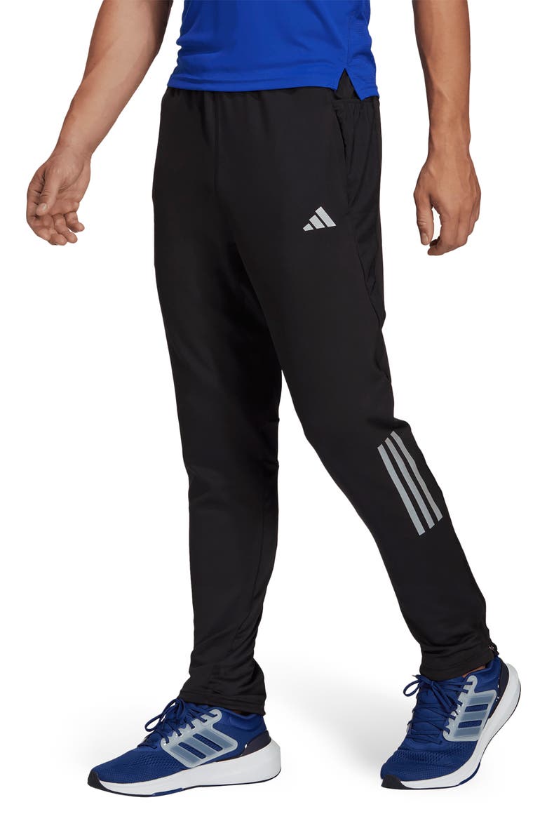 Own the Run Warm Pants, Main, color, BLACK