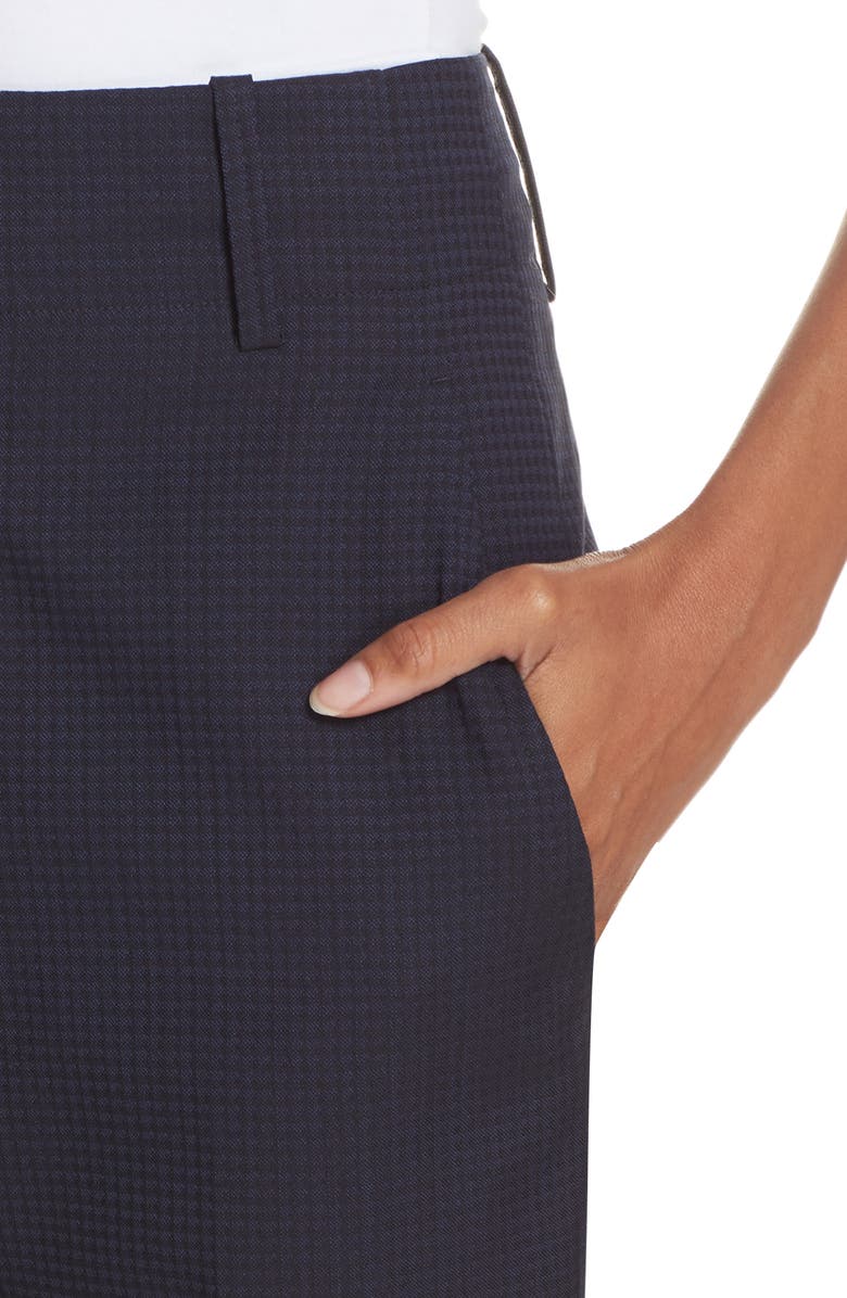 Isabel Marant Étoile Noah Tapered Wool Crop Pants, Alternate, color,