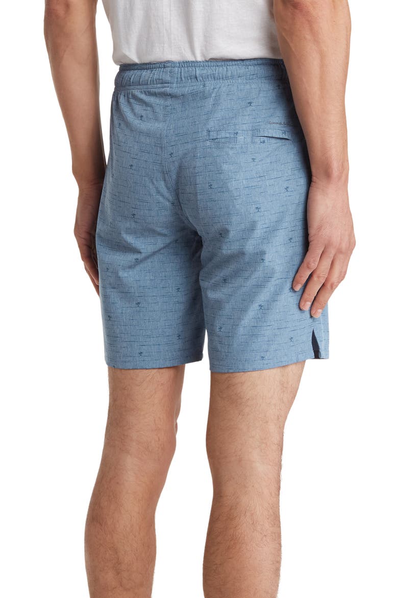 Survivalist Active Shorts, Alternate, color, HEATHER COPEN BLUE