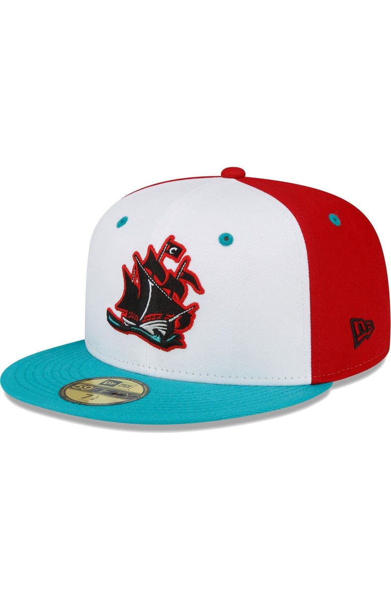 New Era Men's New Era White Columbus Clippers Copa De La Diversion 59FIFTY Fitted Hat, Main, color, White