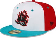 New Era Men's New Era White Columbus Clippers Copa De La Diversion 59FIFTY Fitted Hat