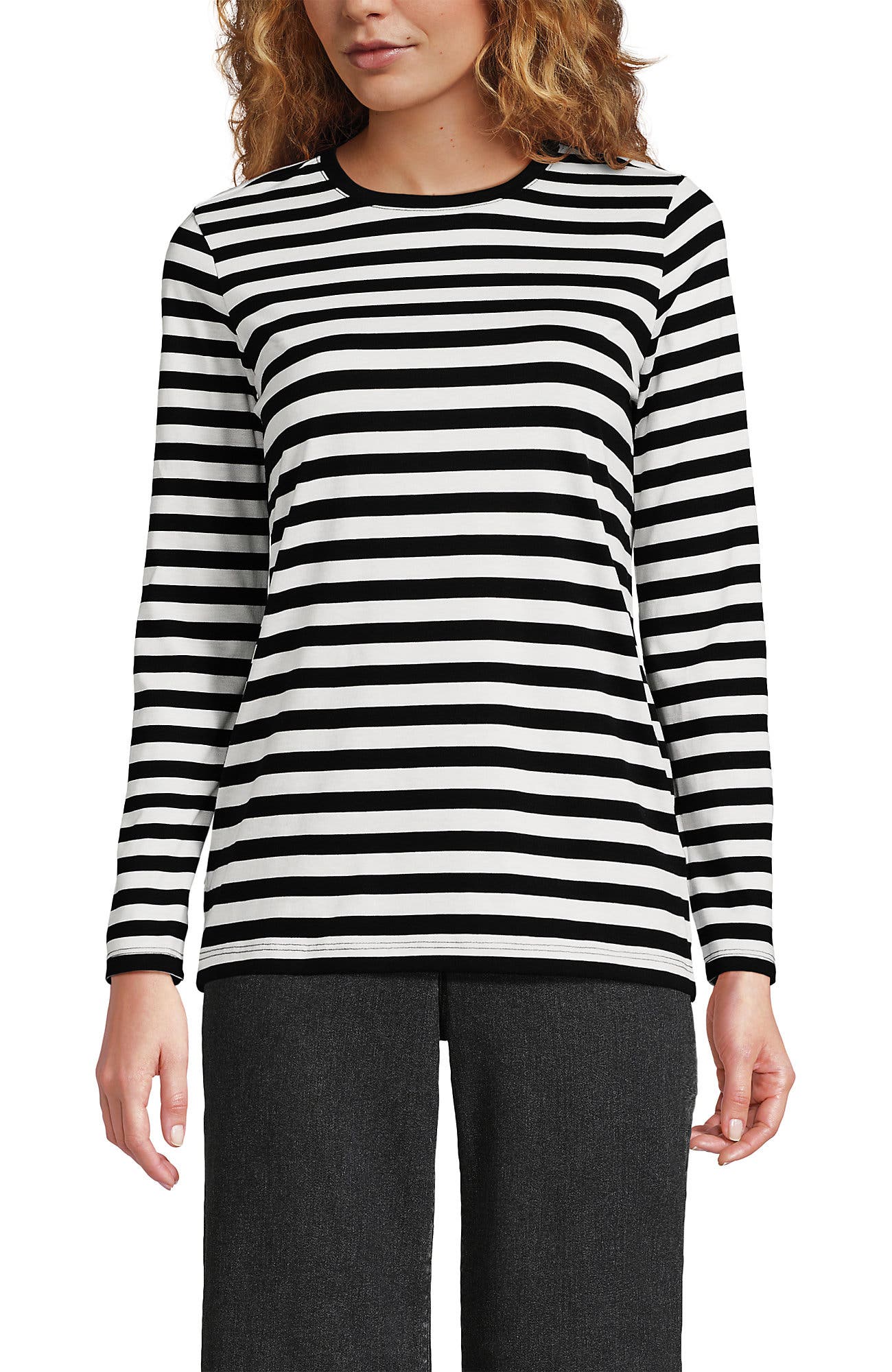 Black Even Stripe