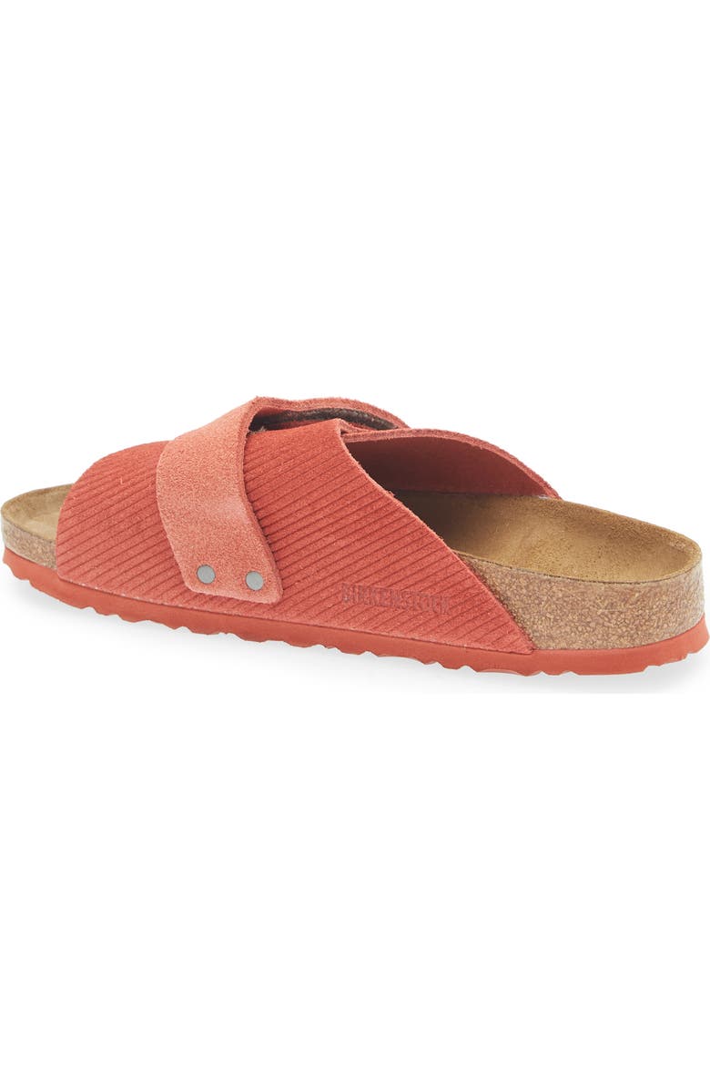 Birkenstock Kyoto Slide Sandal, Alternate, color, Sienna Red