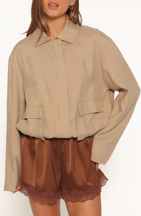 Julie Bubble Hem Jacket