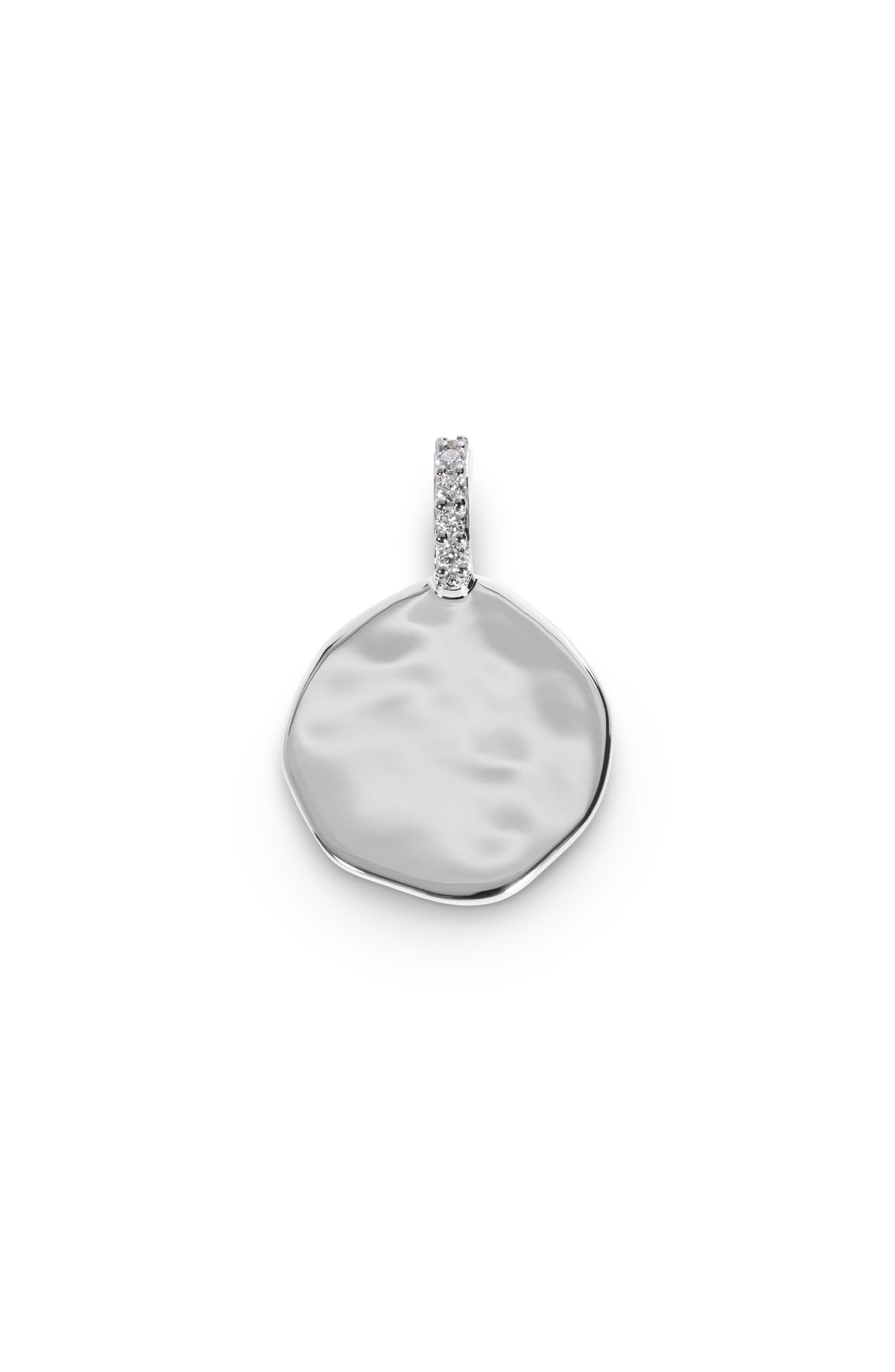 selected STERLING SILVER / DIAMOND