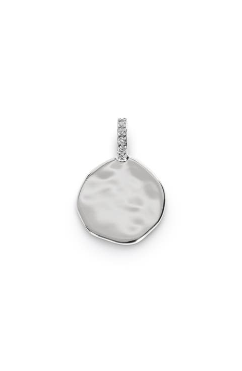Siren Diamond Coin Pendant
