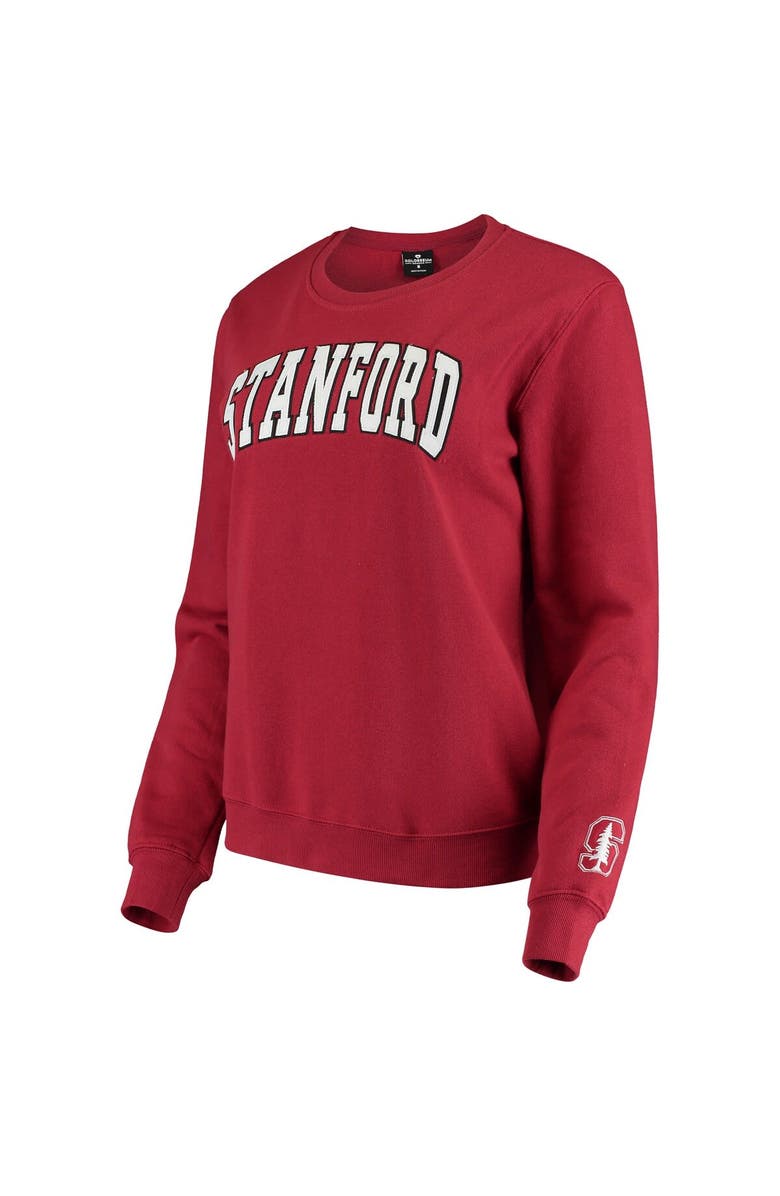 COLOSSEUM Women's Colosseum Cardinal Stanford Cardinal Campanile Pullover Sweatshirt, Alternate, color, Cardinal