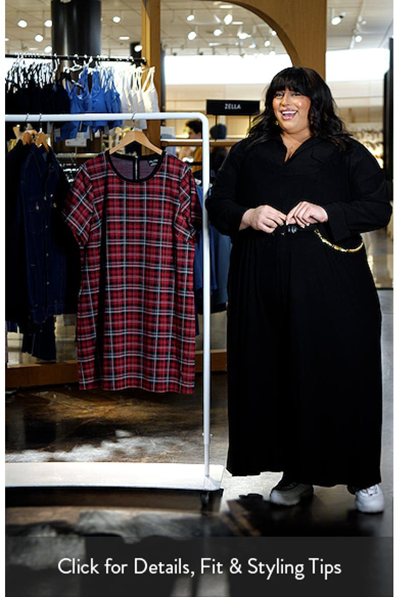 Check Love Knit Dress video