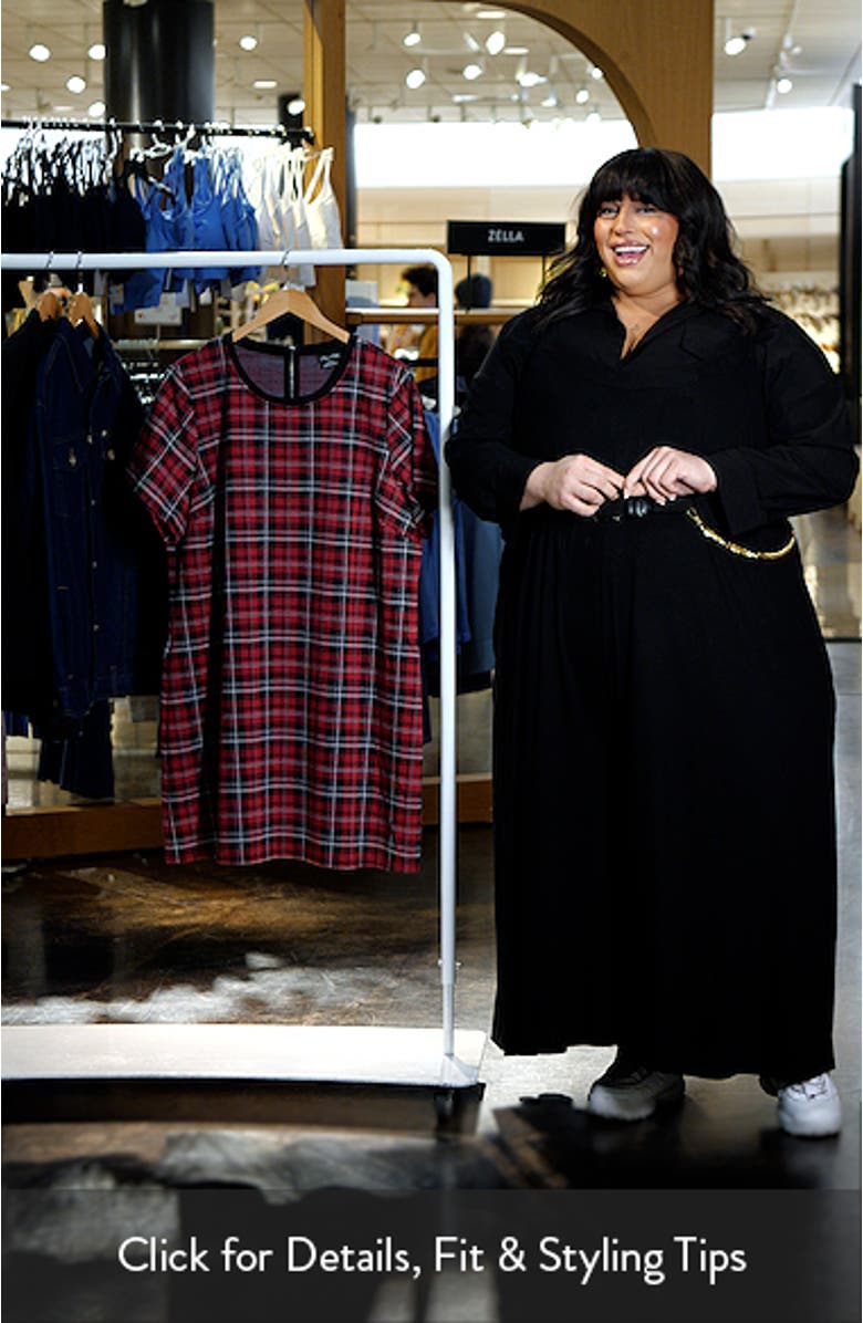 Check Love Knit Dress, sales video thumbnail