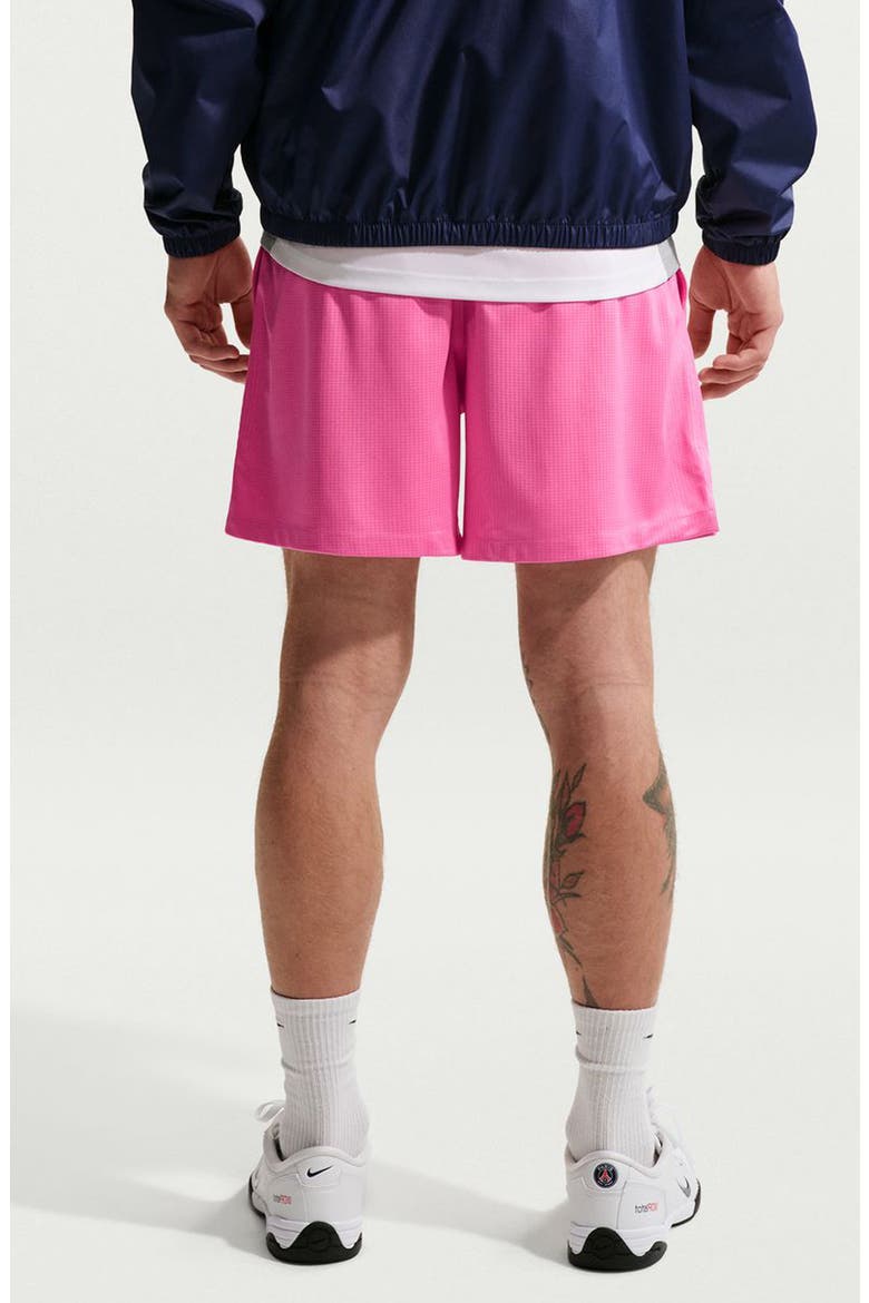 Club Flow Drawstring Shorts, Alternate, color, PINKSICLE/ GAME ROYAL